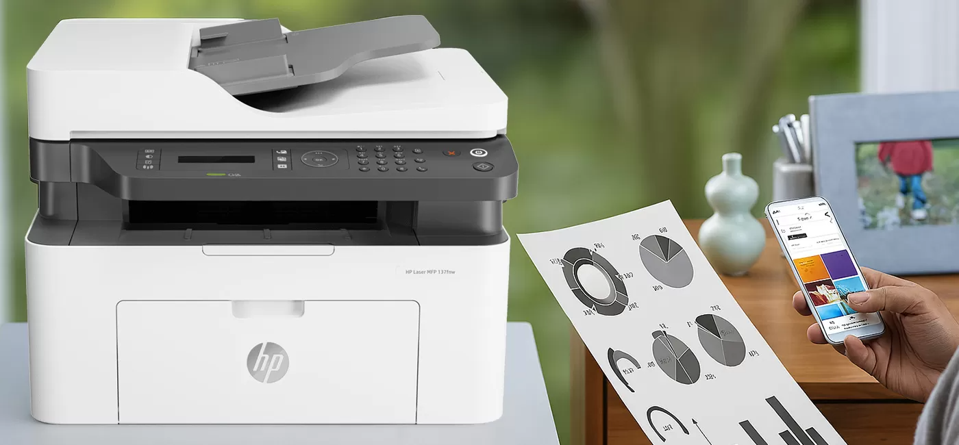 HP Laser MFP 137fnw (4ZB84A)