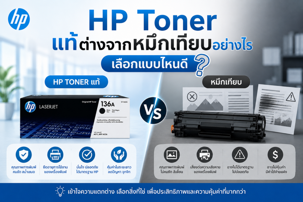 HP Toner แท้