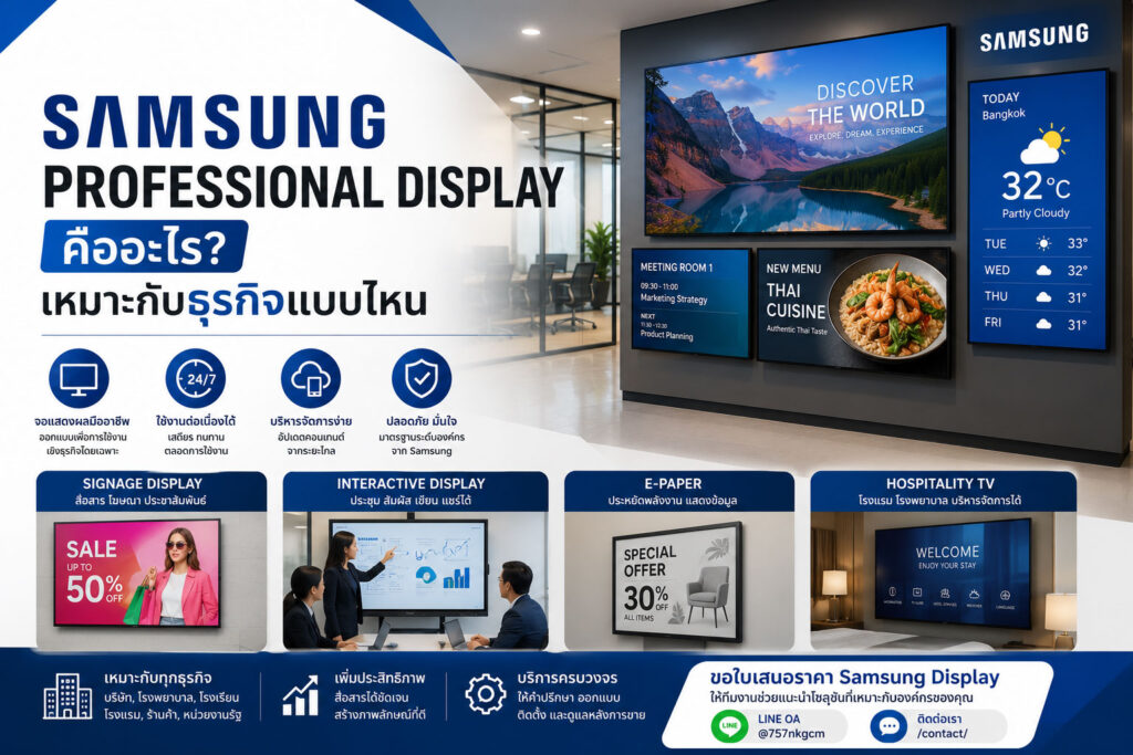 Samsung Professional Display
